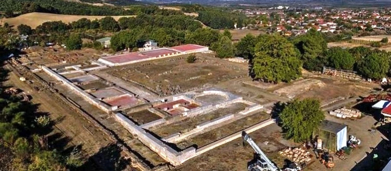 Δείτε εντυπωσιακά πλάνα του αρχαιολογικού χώρου της Βεργίνας από ψηλά (βίντεο)
